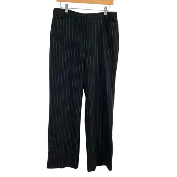 Evan Picone Stretch Dress Pants Women's Red White Striped Size 12 - Picture 1 of 7